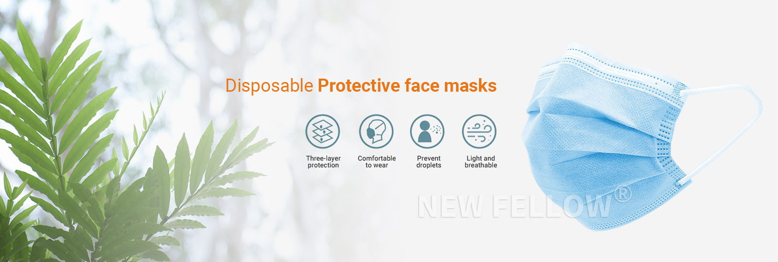 Disposable protective mask