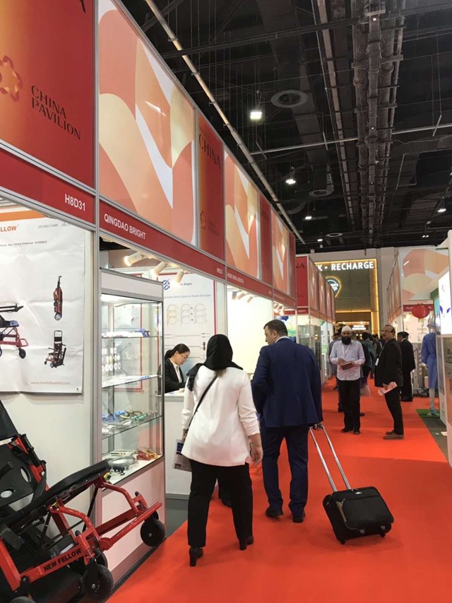 Zhangjiagang New Fellow Med Co., Ltd. participated in Arab Health Exhibition - 2