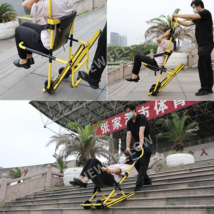 Portable Stair Evacuation Chair Operation Demonstration