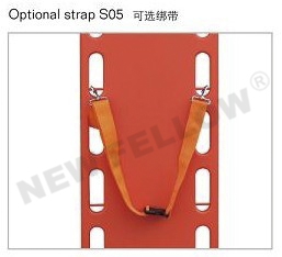 Optional strap for spine board