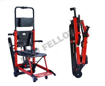 Electric foldable wheelchair stair ...