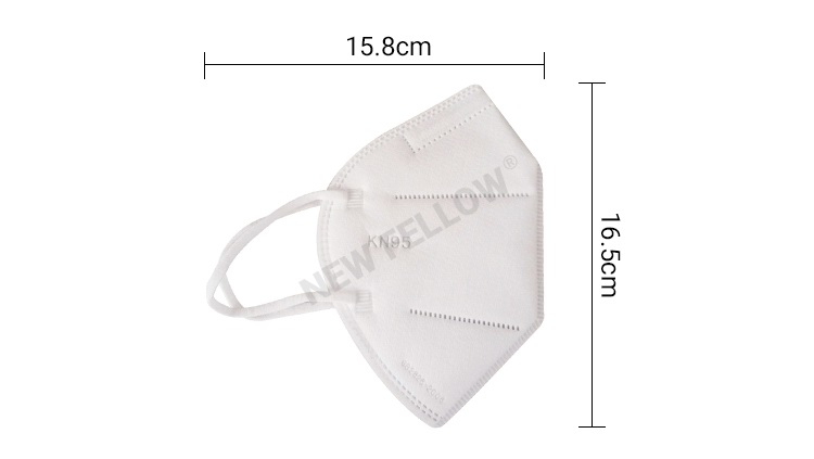 KN95 protective mask NF-MK03 Product Size